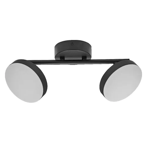 LED Fali Mennyezeti Lámpa, Felületre Szerelt, 10.5W, 560lm, CCT, Dekoratív Fekete Spotlámpa, Holdfény, Ledvance