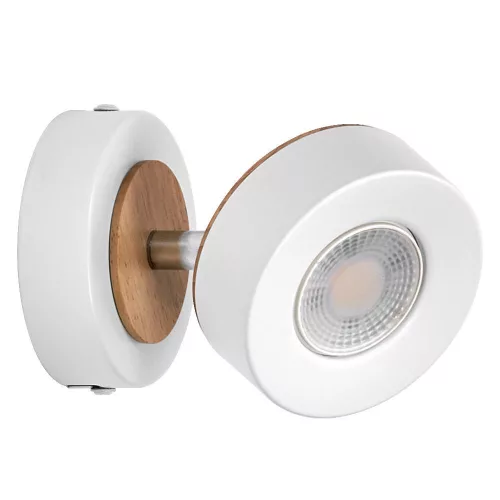 LED fali mennyezeti lámpa, felületre szerelhető, 4,8 W, 300 lm CCT, dekoratív fehér spotlámpa, Pluto, Ledvance
