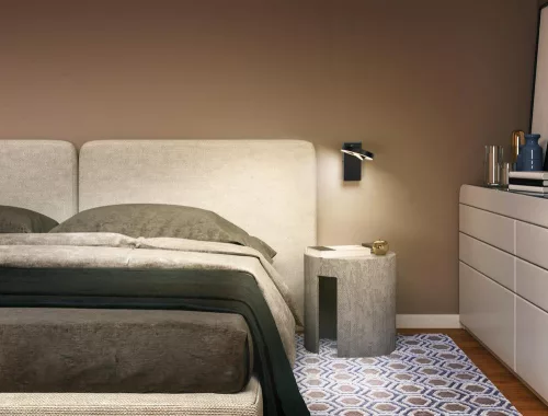 LED fali mennyezeti lámpa, felületre szerelhető, 11W, 215lm, CCT, dekoratív fekete pontfény, Saturn, Ledvance