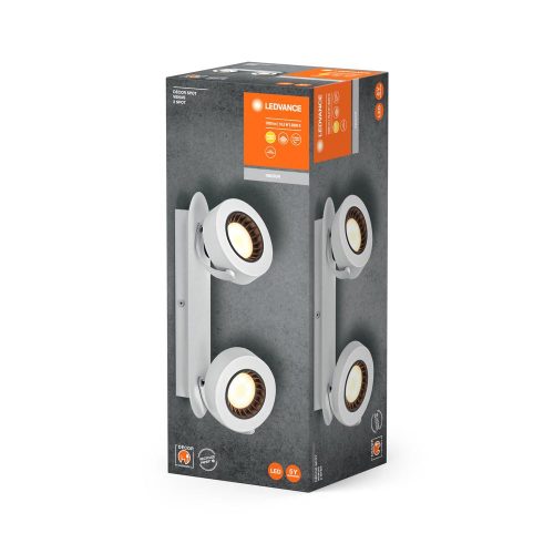 LED Fali Mennyezeti Lámpa Szett Felületre Szerelhető 10.5W 450lm CCT Dekoratív Fehér Spotlámpa Venus Ledvance