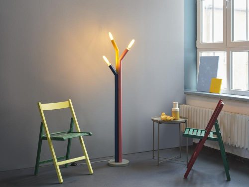 Állólámpa, Állólámpa, Dekoratív E27 Dekor, Többszínű, Ledvance