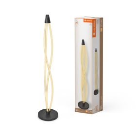   Állólámpa, álló, dekoratív lámpatest, 22W, 2400lm, 3000K, meleg, szabályozható fényerővel, szürke dekorral, Ledvance