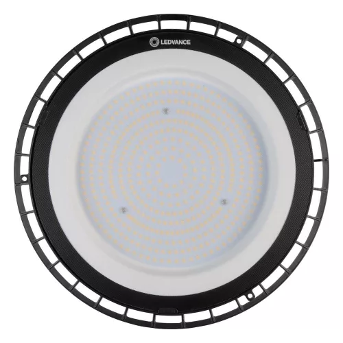 LED ipari lámpatest 225W 27000lm 4000K semleges fekete IP65 IK06 nagy öbölre szerelhető kompakt Ledvance