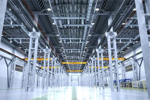 LED ipari lámpatest 150W 26250lm 6500K Hideg, szabályozható fényerejű fekete IP66 IK10 High Bay Gen 5 Ledvance