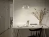 LED fali mennyezeti lámpa, felületre szerelhető, 6,8 W, 460 lm, 3000 K, meleg, szabályozható fehér, LED spotlámpa, nyolcszögletű, Ledvance