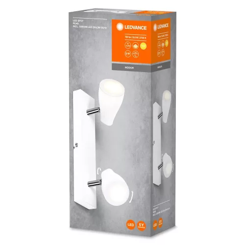 LED Mennyezeti Lámpa Spotlámpa Állítható Spot 8.6W 420lm 3000K Meleg Fehér Spot Ledvance