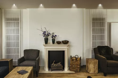 LED Panel Süllyesztett Spotlámpa 10W 700lm CCT Spot Fehér Fekete Beépíthető Világítás Slim Ledvance