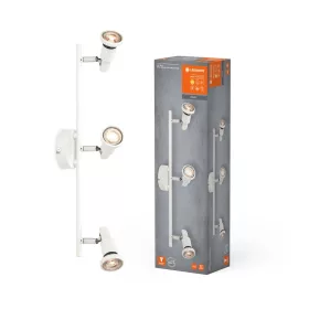   LED fali mennyezeti lámpa, felületre szerelhető, 10,2 W, 690 lm, 3000 K, meleg, szabályozható fehér, LED spotlámpa, Ledvance