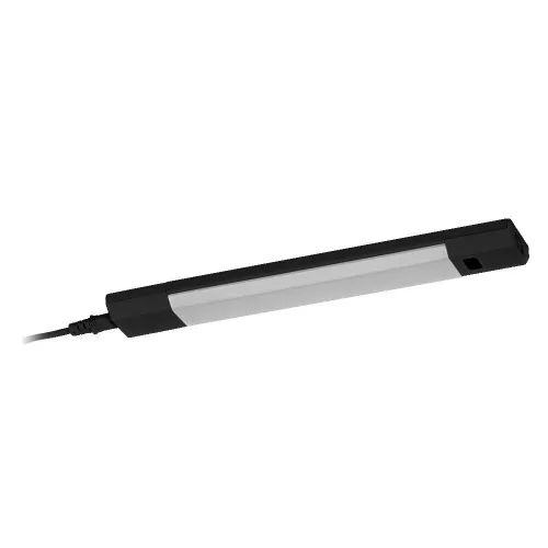 LED Szekrény alatti lámpa Mozgásérzékelővel 4W 290lm CCT Szabályozható Fekete 30cm Lineáris Él Ledvance