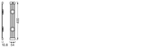 LED panel süllyesztett spotlámpa 7W 400lm 4000K semleges spotlámpa fehér mágnes Ledvance