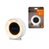 LED asztali óra, hordozható, 3000K - 6500K CCT, fehér, elemes, Nightlux Ledvance