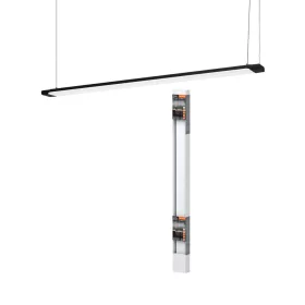   Lámpatest Lineáris világítószalag 40W 4100lm 4000K Semleges, szabályozható, fekete, Office Line Ledvance