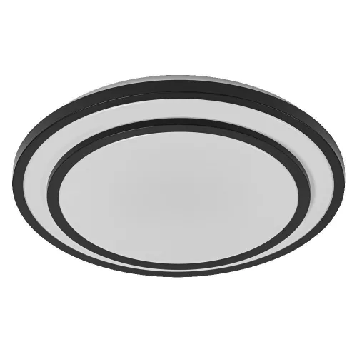 LED Mennyezeti Lámpa Felületre Szerelhető 24W 1450lm 3000K Meleg Fehér 39cm Orbis Fekete Ledvance