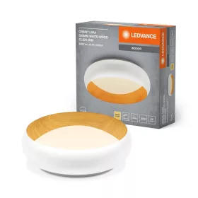   LED Mennyezeti Lámpa Felületre Szerelhető 16W 750lm 3000K Meleg, Szabályozható Fehér Barna 30cm Orbis Ledvance