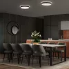 LED Mennyezeti Lámpa Felületre Szerelhető 36W 2200lm 3000K Meleg Fekete 48cm Orbis Ledvance