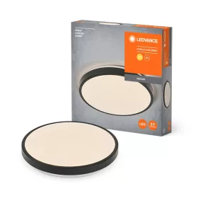   LED Mennyezeti Lámpa Felületre Szerelhető 24W 1450lm 3000K Meleg Fekete 39cm Orbis Ledvance