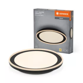   Fali Mennyezeti Lámpa Sconce Felületre Szerelt Spotlámpa 24W 1450lm CCT Fekete Orbis Ledvance