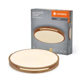   LED Mennyezeti Lámpa Felületre Szerelt 16W 1000lm 3000K Meleg, Szabályozható Barna 30cm Orbis Ledvance