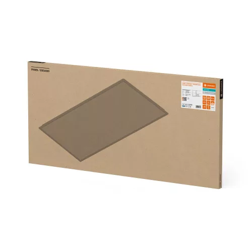 LED panel mennyezeti lámpatest 53W 5830lm 4000K semleges fényerejű, szabályozható, felületre szerelhető, süllyesztett, fehér, 120x60cm, kompakt, Ledvance