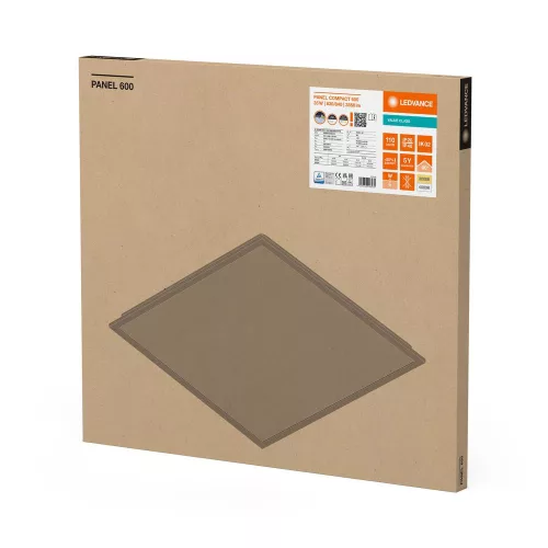 LED Panel Irodai Mennyezeti Lámpa 35W 3850lm 3000K - 4000K CCT Felületre Szerelt Süllyesztett Fehér 60x60cm UGR19 Compact Ledvance