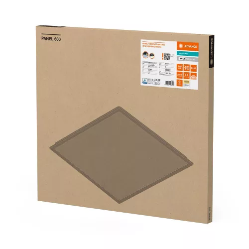LED Panel Irodai Mennyezeti Lámpa 35W 3850lm 3000K - 4000K CCT Szabályozható Felületre Szerelt Süllyesztett Fehér 60x60cm UGR19 Compact Ledvance