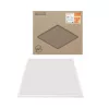 LED panel mennyezeti lámpatest 32W 5160lm 3000K meleg fehér 62x62cm Flex Ledvance