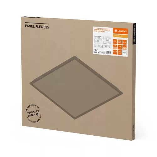 LED panel mennyezeti lámpatest 32W 5220lm 4000K semleges fehér 62x62cm Flex Ledvance