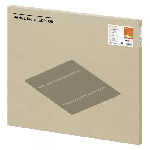 LED Panel Irodai Mennyezeti Lámpa 33W 4000lm 4000K Semleges, Szabályozható Süllyesztett Felületre Szerelt Fehér 60x60cm UGR16 Zigbee IndiviLED® Ledvance