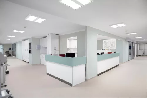 LED Panel Irodai Mennyezeti Lámpa 36W 5040lm 4000K Semleges Fehér 62x62cm UGR19 Protect Ledvance