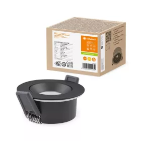   LED Panel Süllyesztett Spotlámpa 4W 320lm CCT Szabályozható Spotlámpa Fekete Légbeömlős Állítható Ledvance