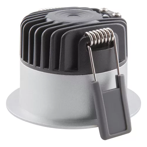 LED Panel Süllyesztett Spotlámpa 8W 680lm CCT Szabályozható Spotlámpa Ezüst Sötétfény Ledvance