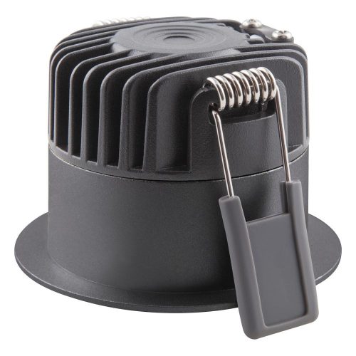 LED Panel Süllyesztett Spotlámpa 8W 680lm CCT Szabályozható Spotlámpa Fekete Sötét Világítással Ledvance