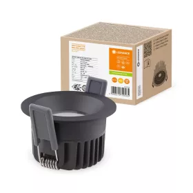   LED Panel Süllyesztett Spotlámpa 8W 680lm CCT Szabályozható Spotlámpa Fekete Fix Ledvance