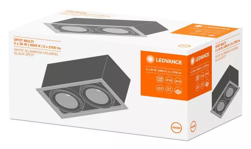 LED panel süllyesztett spotlámpa 30W 2700lm 4000K semleges spotlámpa fehér Multi Ledvance