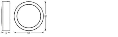 LED Panel Süllyesztett Spotlámpa 3W 250lm CCT Spot Fehér Korong Ledvance