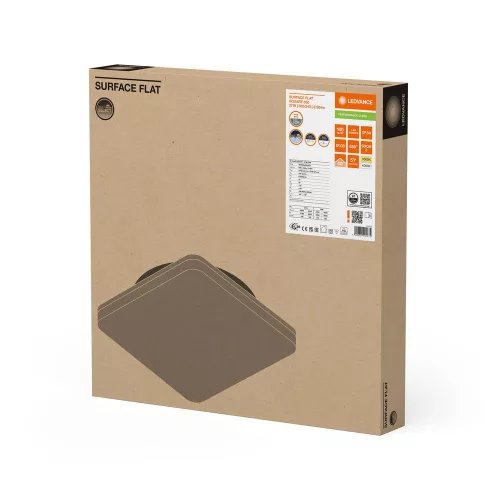 LED panel mennyezeti lámpatest 27W 2660lm 3000K - 4000K CCT felületre szerelt fehér 50x50cm Felületre szerelhető Ledvance