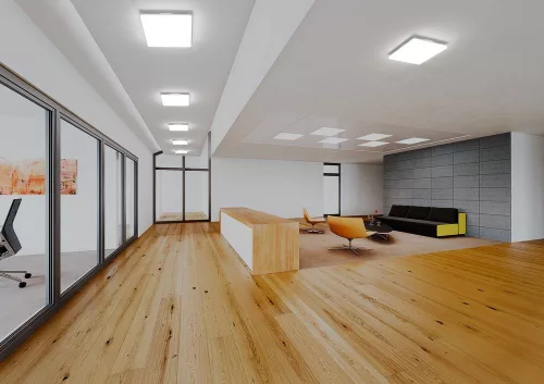 LED panel mennyezeti lámpatest 27W 3780lm 3000K - 4000K CCT szabályozható, felületre szerelhető, fehér, 50x50cm, felületre szerelhető, Ledvance