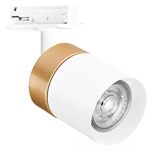 LED Panel Süllyesztett Spotlámpa GU10 Fehérarany Sínes Spotlámpa Hengeres Arany Ledvance