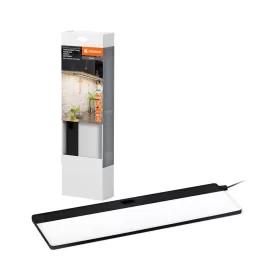   Szekrény alatti LED lámpa mozgásérzékelővel, keret nélküli, 5W, 220lm CCT, szabályozható, fekete, 30x10cm, Szekrény alatti, Ledvance