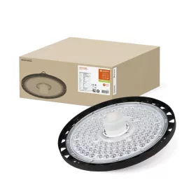   LED ipari lámpatest 147W 22000lm 4000K semleges alkonyati mozgásérzékelővel fekete IP65 IK08 nagy öböl Gen 4 Ledvance