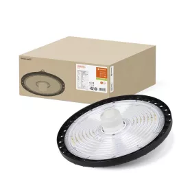   LED ipari lámpatest 190W 27000lm 4000K semleges fehér alkonyati mozgásérzékelővel fekete IP65 IK08 nagy öböl Gen 4 Ledvance