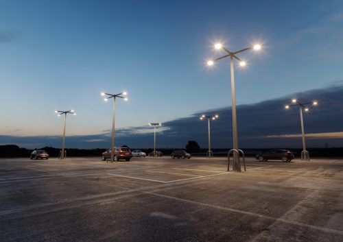 Utcai lámpa LED lámpatest 45W 6500K 5400lm IP66 ECO CLASS AREALIGHTING Gen 2 Ledvance