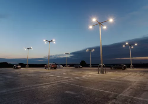 Utcai lámpa LED lámpatest 90W 3000K 11250lm IP66 IK08 ECO CLASS AREA LEDVANCE