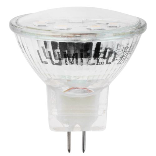 LED izzó MR11 2.5W = 20W 220lm 3000K  120° 12V LUMILED