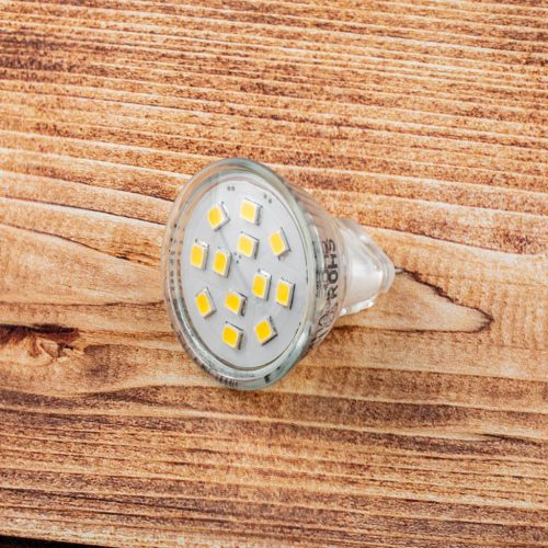 LED izzó MR11 2.5W = 20W 220lm 3000K  120° 12V LUMILED