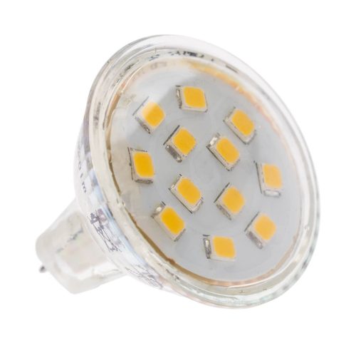 LED izzó MR11 2.5W = 20W 220lm 3000K  120° 12V LUMILED