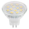 LED izzó MR11 2.5W = 20W 220lm 3000K  120° 12V LUMILED