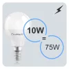 E14 P45 LED izzó 10W = 75W 990lm 3000K Meleg 180° LUMILED