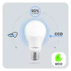 E27 A65 LED izzó 15W = 120W 2000lm 4000K Semleges 260° LUMILED
