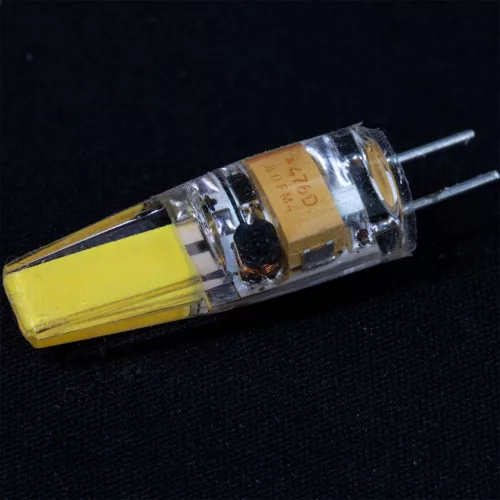 G4 CAPSULE LED izzó 3W = 35W 330lm 6500K hideg 360° LUMILED